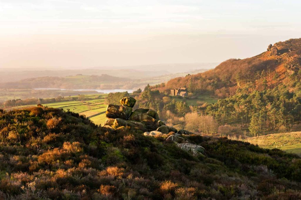 Roaches Hall in the Peak District