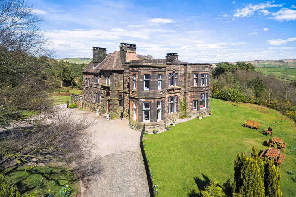 roaches hall excusive use venue for 30 in the Peak District