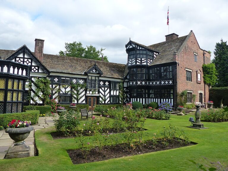 Gawsworth Hall near Roaches Hall, Peak District