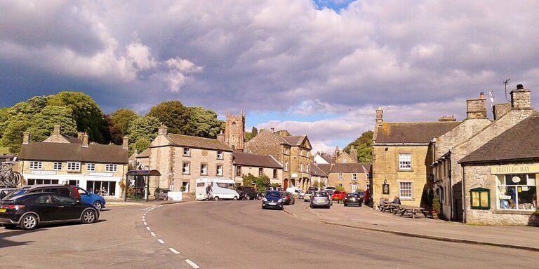 Hartington village near Roaches Hall, Peak District