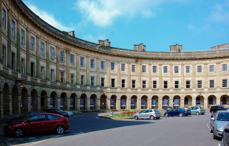 The Crescent, Buxton near Roaches Hall, Peak District