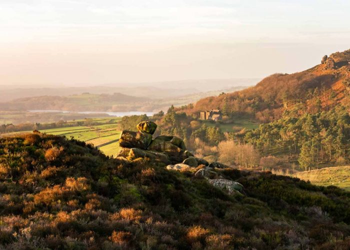 Roaches Hall in the Peak District